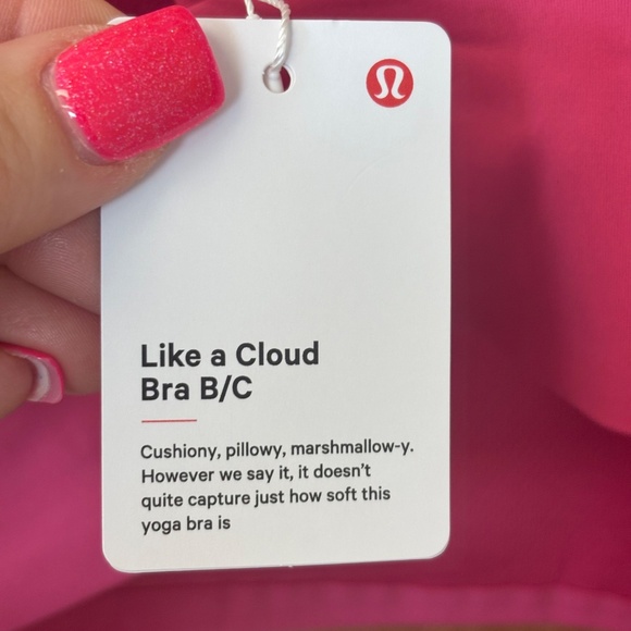 Lululemon Like A Cloud  Bra, Sz 8  SZ 4 B/C.  NWT RBCO - Picture 3 of 6